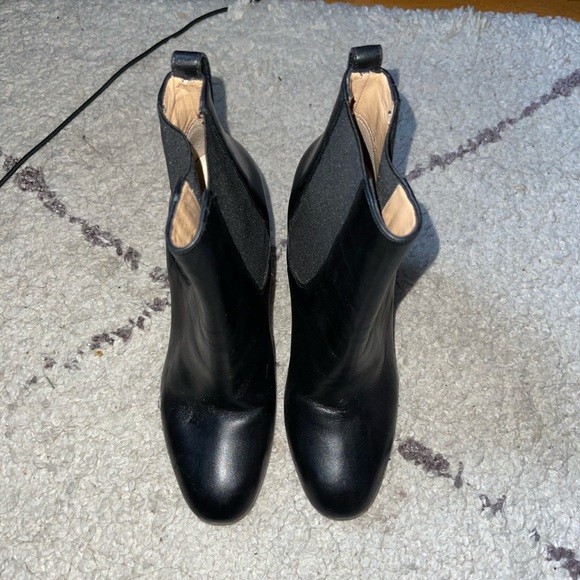 Francesco Russo Leather Ankle Chelsea Boots - Picture 4 of 5
